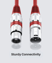 Load image into Gallery viewer, Multi-Colored 6ft XLR Male to Female Cables - 6-Pack for Musicians &amp; Podcasters