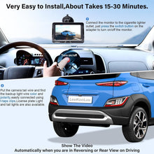 Load image into Gallery viewer, Effortless Install 1080P Wireless Backup Camera &amp; 5" Monitor for Safe Reversing
