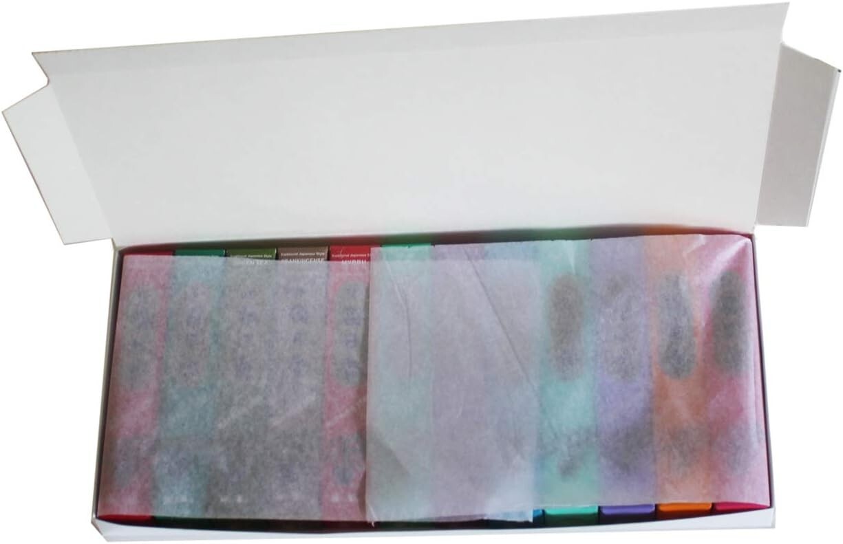 12 Fragrance Nippon Kodo Incense Assortment - 600 Premium Sticks for Relaxation