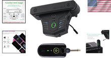 Load image into Gallery viewer, Compact Acoustic Guitar Resonance Pickup with Wireless &amp; Wired Options - Black