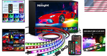 Load image into Gallery viewer, 256 LED Multi-Color Underbody Light Strips with Music Sync and Waterproof Design