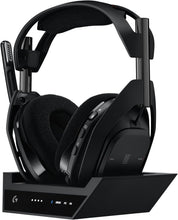 Load image into Gallery viewer, Astro A50 X Wireless Headset with Graphene Audio, 24 hr Battery &amp; Mic - Black