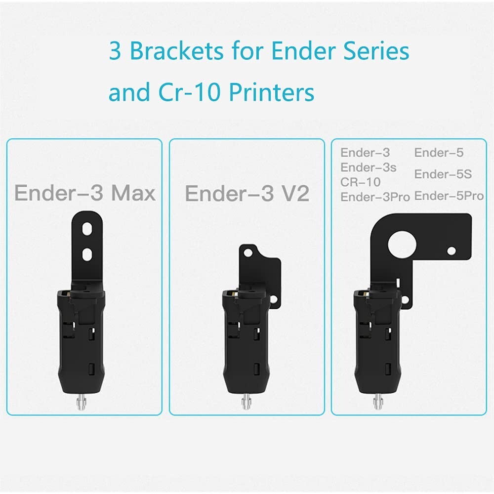 Precision 3D Printer Leveling Bundle: CR Touch, 1M PTFE Tubing & 0.4mm Nozzle