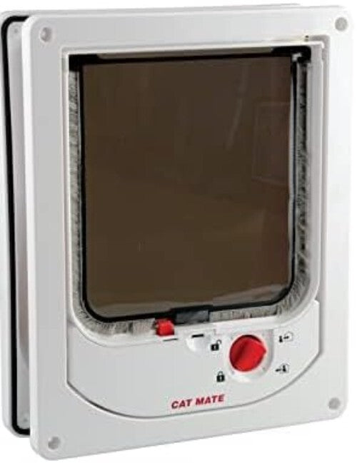 Electromagnetic 4-Way-Locking Cat Flap - Secure Access for Your Feline Friend