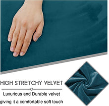Load image into Gallery viewer, Non-Slip Soft Velvet Sofa Cover, 6-Piece Set for Extra Wide Reclining Loveseats