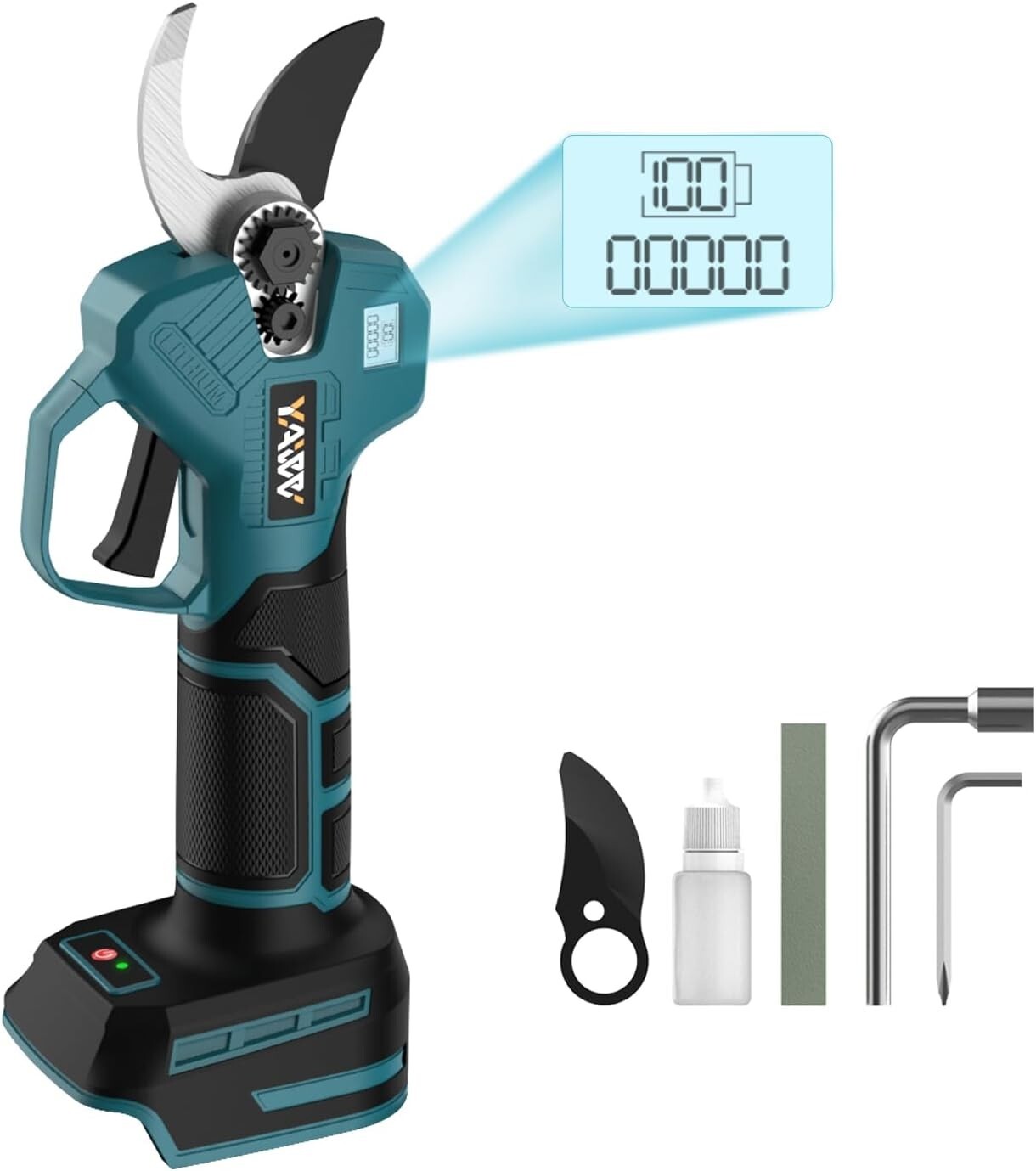 Lightweight Brushless Electric Pruning Shears - Fast 0.5s Trimming for Gardeners