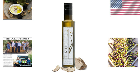 California's Finest: Organic White Truffle Infused Extra Virgin Olive Oil, 250ml