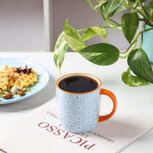 Load image into Gallery viewer, Vibrant Multi-Purpose Porcelain Coffee Mugs - Perfect for Any Occasion, Set of 6