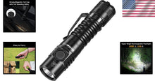 Load image into Gallery viewer, Ultra Bright 1200 Lumens EDC Flashlight - IP68 Waterproof &amp; USB-C Rechargeable