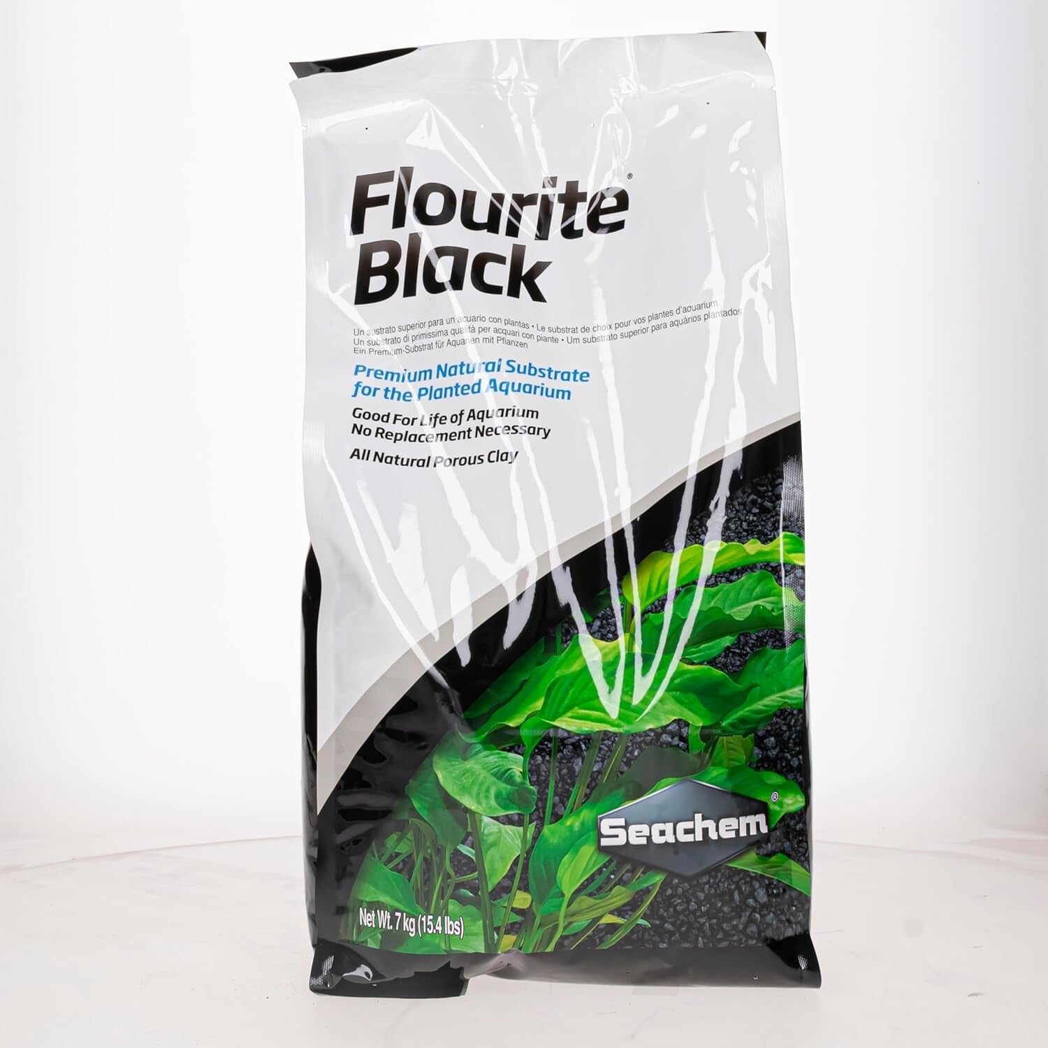 Stable Flourite Black Clay Gravel - Ideal Substrate for Thriving Aquatic Plants