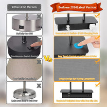 Load image into Gallery viewer, Touch Control Table Lamp with USB &amp; AC Power, 3 Brightness Levels, Free LED Bulb