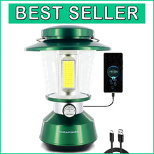Load image into Gallery viewer, Portable 360-Degree LED Lantern - 30 Hour Battery &amp; USB Charging Capability