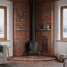 Load image into Gallery viewer, Stylish Freestanding Wood Stove - 54,000 BTU Heat Output for Cabins &amp; Homes