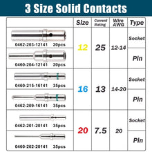 Load image into Gallery viewer, Versatile Solid Contact Kit for Deutsch Connectors - Sizes 12, 16, 20 Included