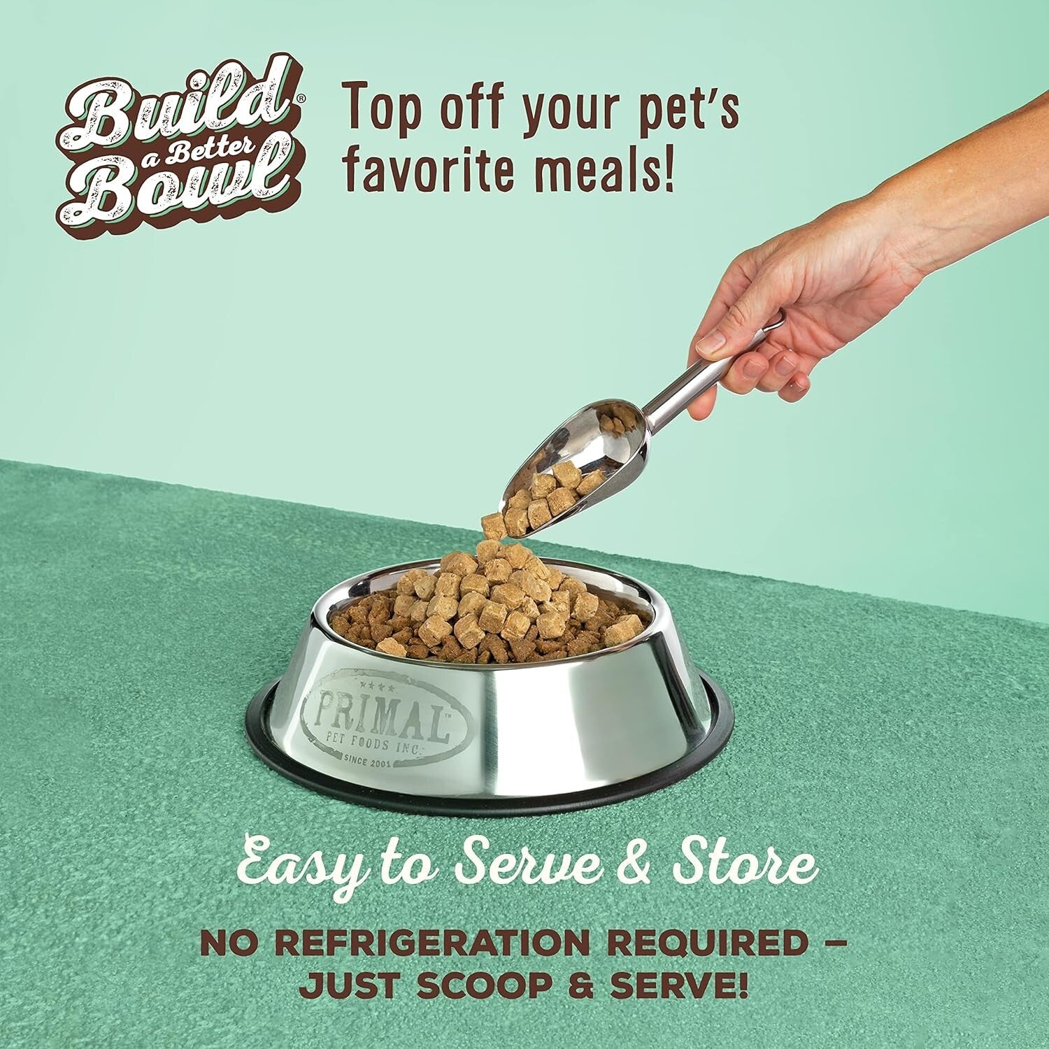 Grain Free Dog and Cat Food Toppers with Probiotics - Perfect for Picky Eaters