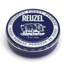 Load image into Gallery viewer, Water-Soluble Fiber Pomade 12 oz - Easy to Rinse, Flake-Free Hold for All Hair