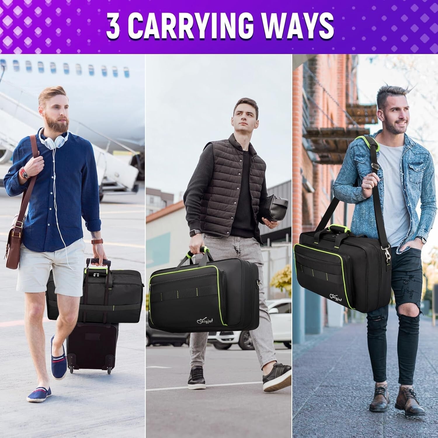 Elegant DJ Controller Case with 5 Pockets for Optimal Organization - 21.5"x11.8"