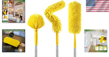 Load image into Gallery viewer, 17-Foot High Reach Duster Kit with Extendable Pole - 3-in-1 Cleaning Solution