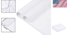 Load image into Gallery viewer, Premium 10 Yard Cotton Muslin Fabric - Bleached White, 48" Wide for DIY Projects