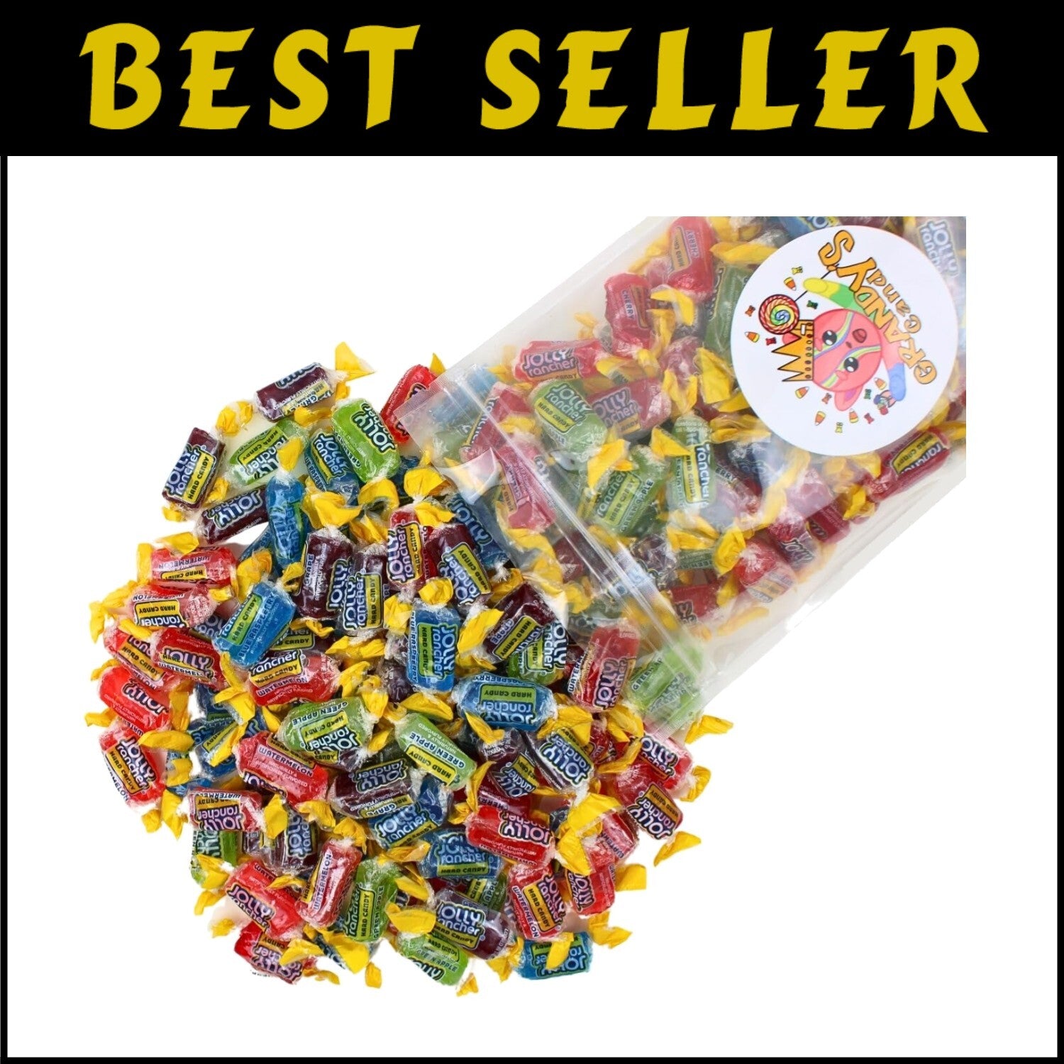 Ultimate 5-Pound Jolly Rancher Bulk Mix – Rock Candy for Holidays & Gatherings