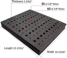 Load image into Gallery viewer, Universal Router Base &amp; Foam Storage Tray for 110 Bits - Precision Routing Tool