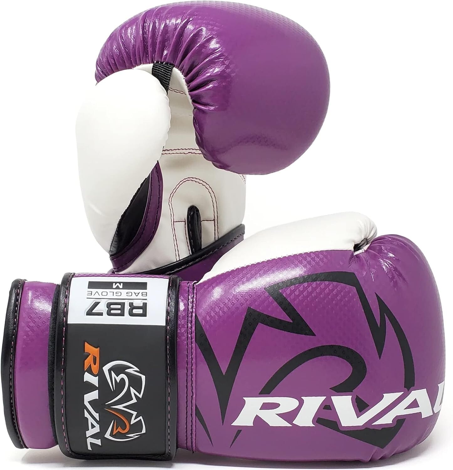 High-Density Padding Boxing Gloves with Hook-and-Loop Closure – Stylish Purple
