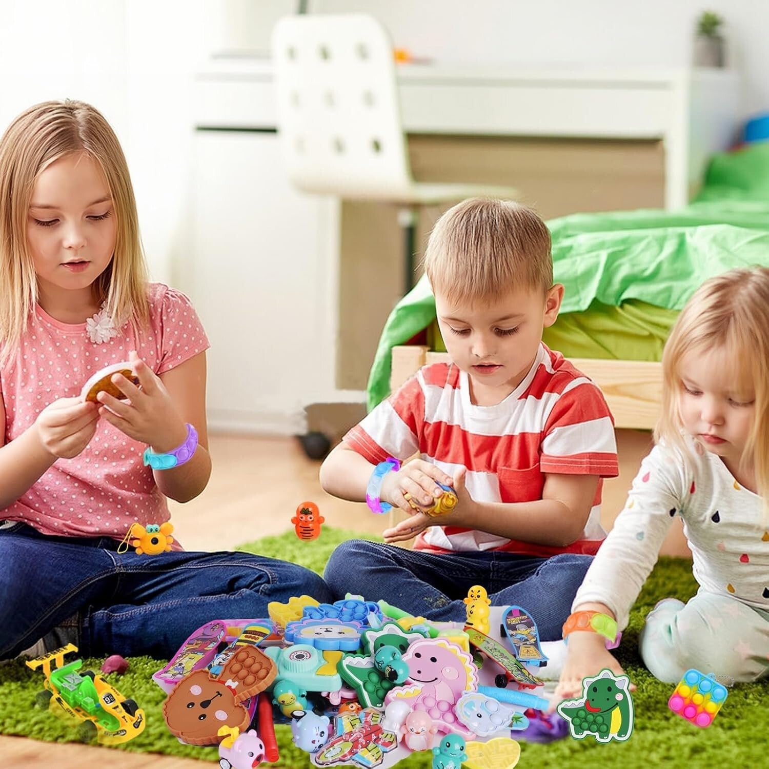 1000 Pcs Fidget Toys Bulk - Exciting Classroom Prizes & Goodie Bag Stuffers