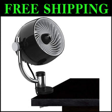 Load image into Gallery viewer, 3-Speed Pivot3 Clip Fan - Lightweight Clip-On Air Circulator for Home Offices