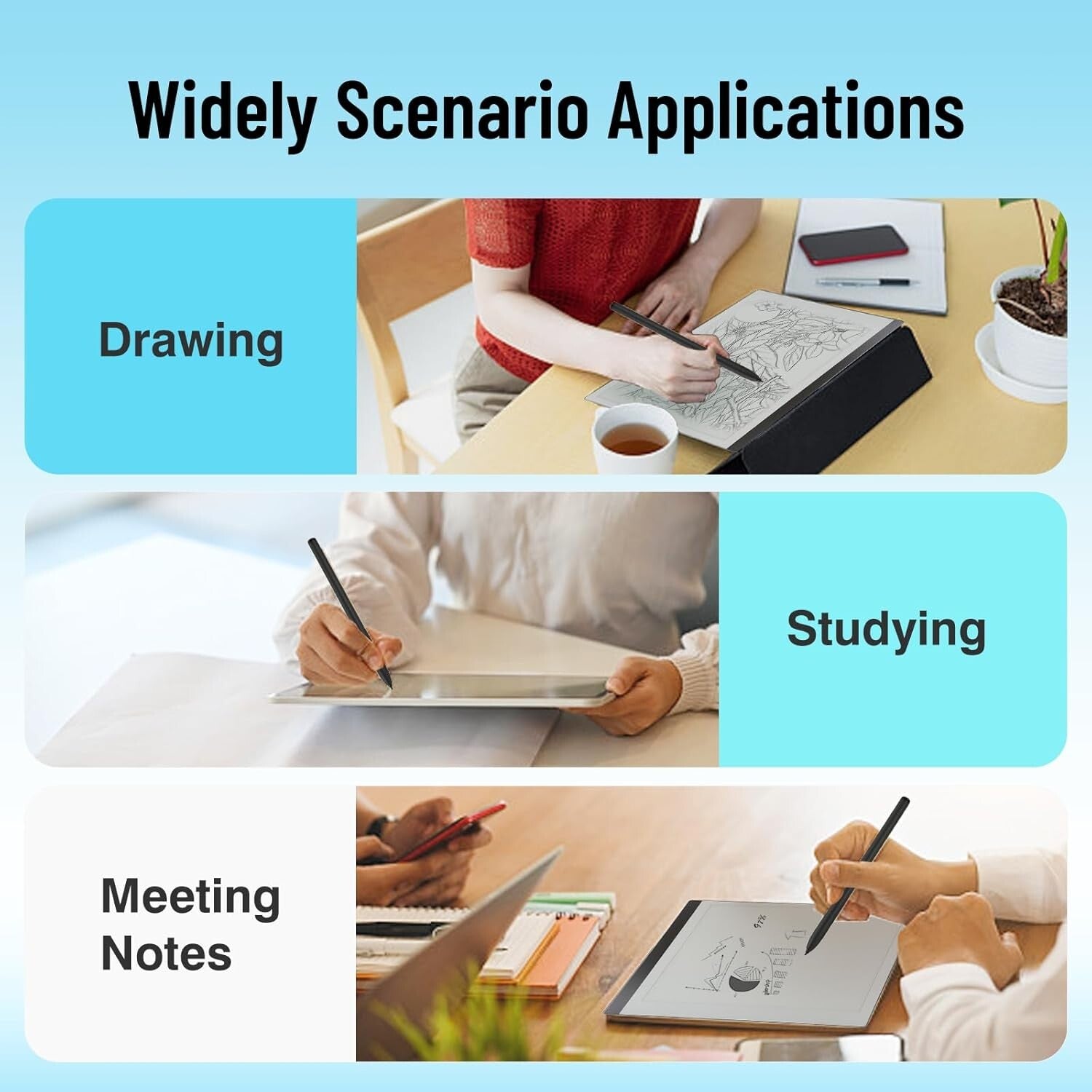 All-in-One Magnetic Stylus with Eraser for reMarkable 2 - Precision & Comfort