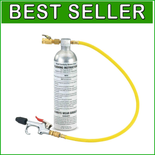 Efficient A/C System Flush Kit - Reusable 18oz Canister for Optimal Performance