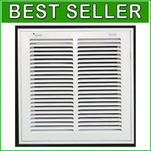 Load image into Gallery viewer, Elegant Flat Stamped 14" X 12" Air Filter Grille - Easy Installation Design