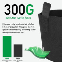 Load image into Gallery viewer, 24-Pack 7 Gallon Heavy-Duty Nonwoven Grow Bags with Durable Handles &amp; Labels