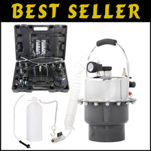 Load image into Gallery viewer, Professional Pneumatic Brake Bleeder Kit with Oil Collection Bottle &amp; Adapters