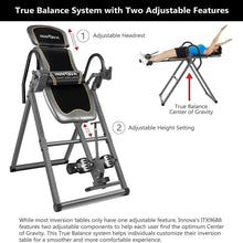 Load image into Gallery viewer, Heavy-Duty Inversion Table - Adjustable Headrest &amp; Safety Features Included