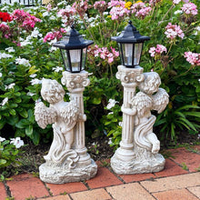 Load image into Gallery viewer, Outdoor 19.7 Inch Angel Garden Statue with Solar Lights - Ideal Gift Choice