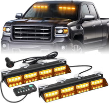 Load image into Gallery viewer, Lightweight Emergency Strobe Lights for Construction Vehicles - Flashing Amber