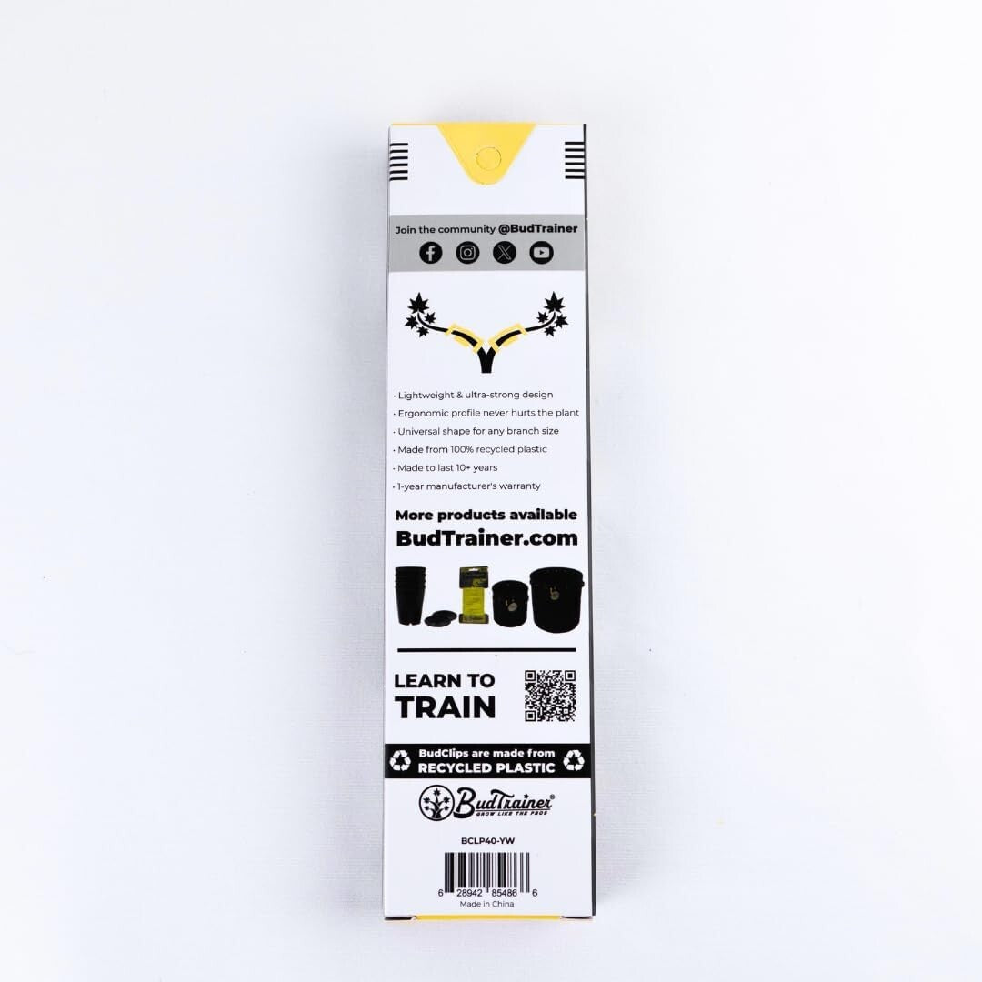 40 Durable BudClips - Enhance Light Penetration & Airflow for Thriving Plants