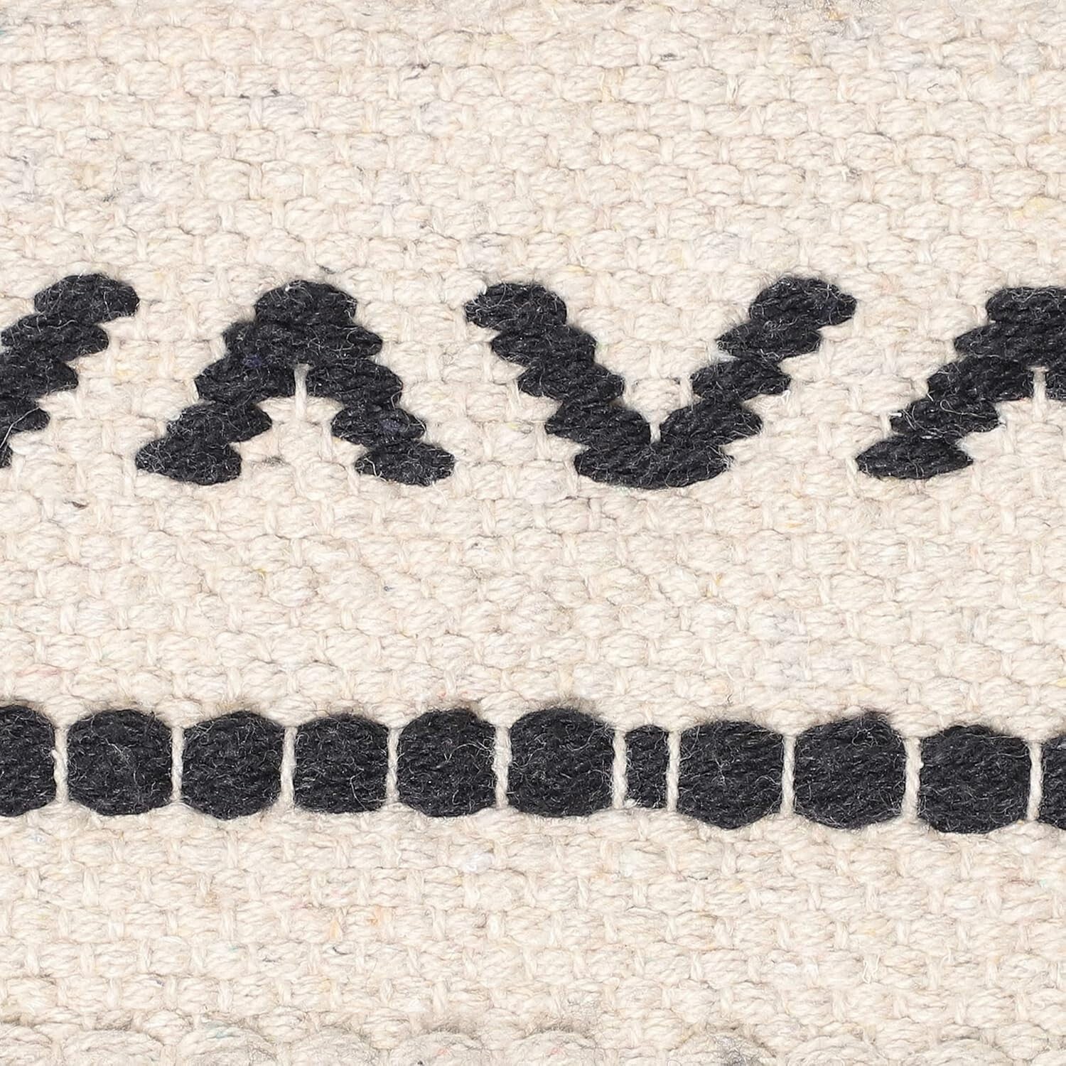 Elegant Handmade 18x18 Boho Throw Pillow Covers - Set of 2 with Zipper Closure