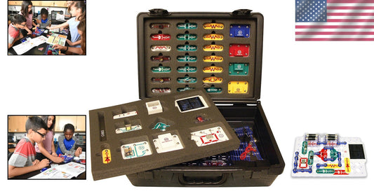 750+ Hands-On Electronic Projects Kit with Teacher Guide - Award Winning