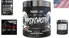 Load image into Gallery viewer, Psychotic Test Pre-Workout Powder - High Stim Energy &amp; Pump Booster, Fruit Punch