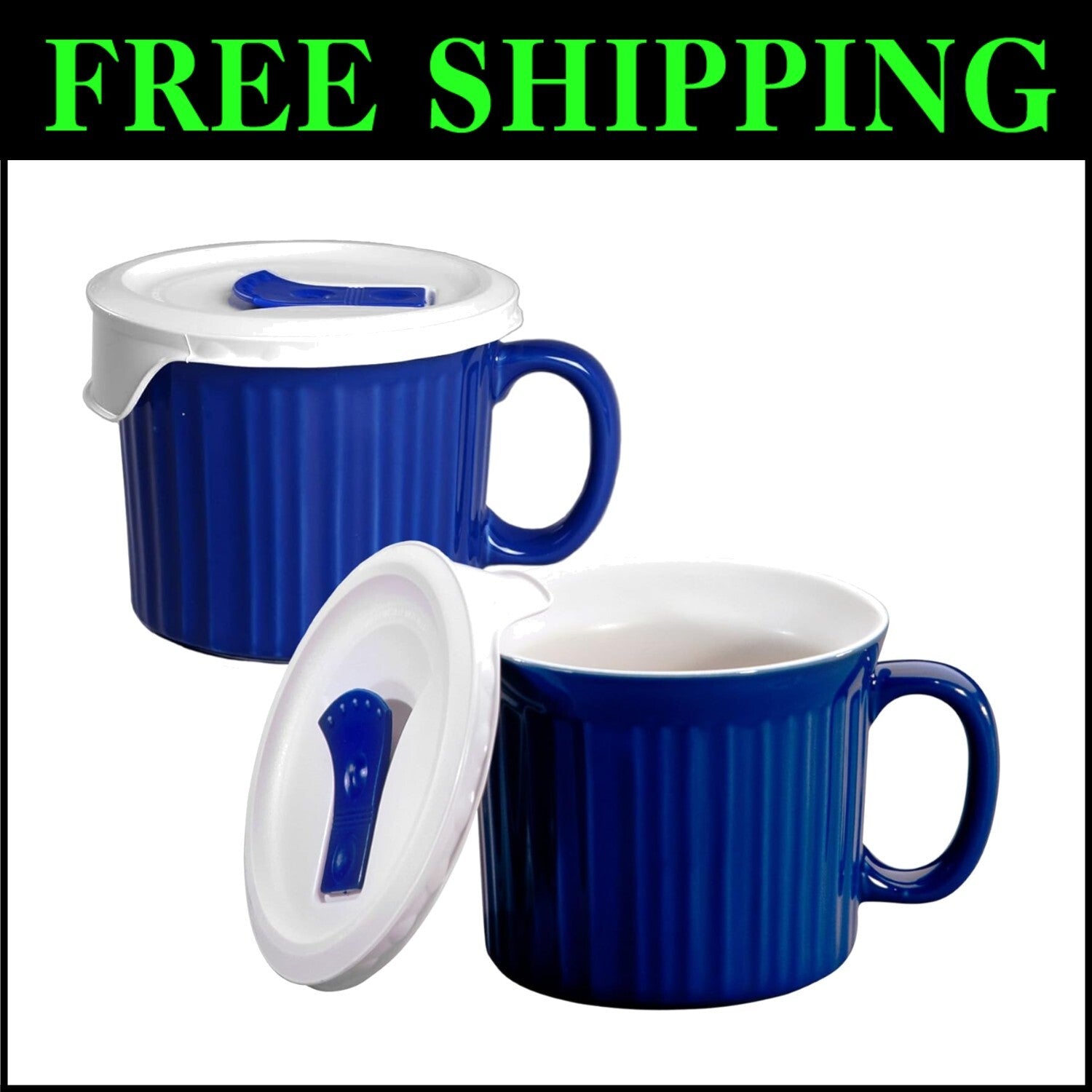 Versatile 20 oz Meal Mugs for Soup & Oatmeal - BPA-Free & Dishwasher Safe