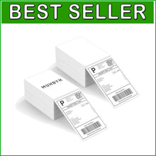 Load image into Gallery viewer, Durable 4x6 Direct Thermal Labels - 1000 Pack, Easy Peel and Smudge-Resistant
