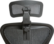 Load image into Gallery viewer, Ergonomic Onyx Headrest for Herman Miller Aeron Chair - Adjustable Comfort
