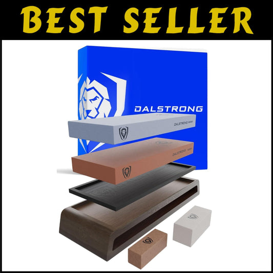 Corundum Whetstone Knife Sharpener with Lifetime Guarantee - Chef's Choice