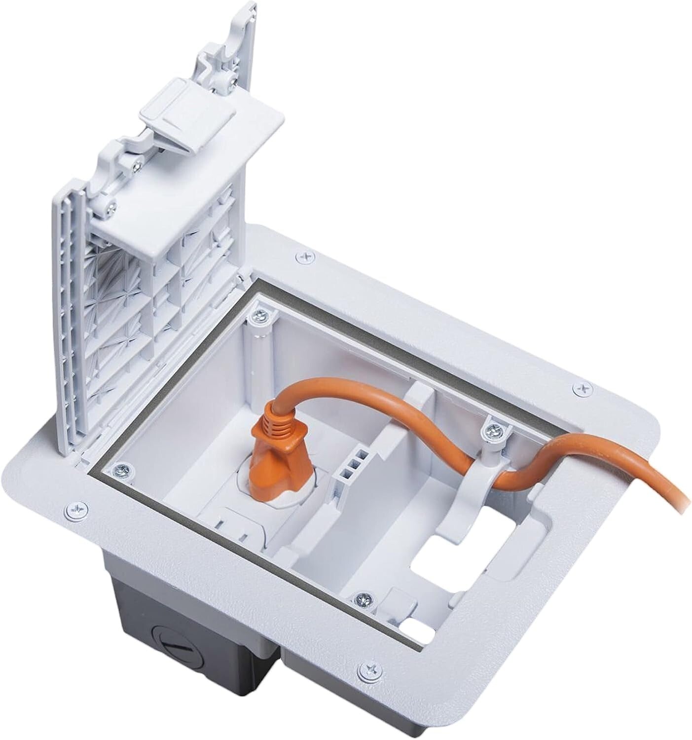 ADA-Compliant Weatherproof Electrical Outlet Cover with Slip-Resistant Surface