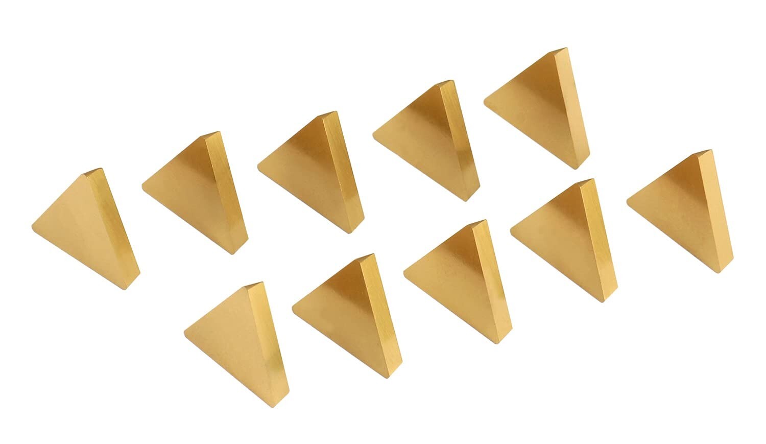 Versatile TiN Coated Carbide Inserts - 10 Pcs for Metalworking Excellence