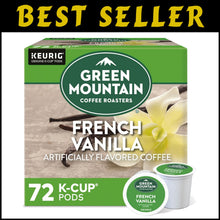 Load image into Gallery viewer, French Vanilla K-Cup Pods - Light Roast Coffee, 72 Count for Lavish Brews