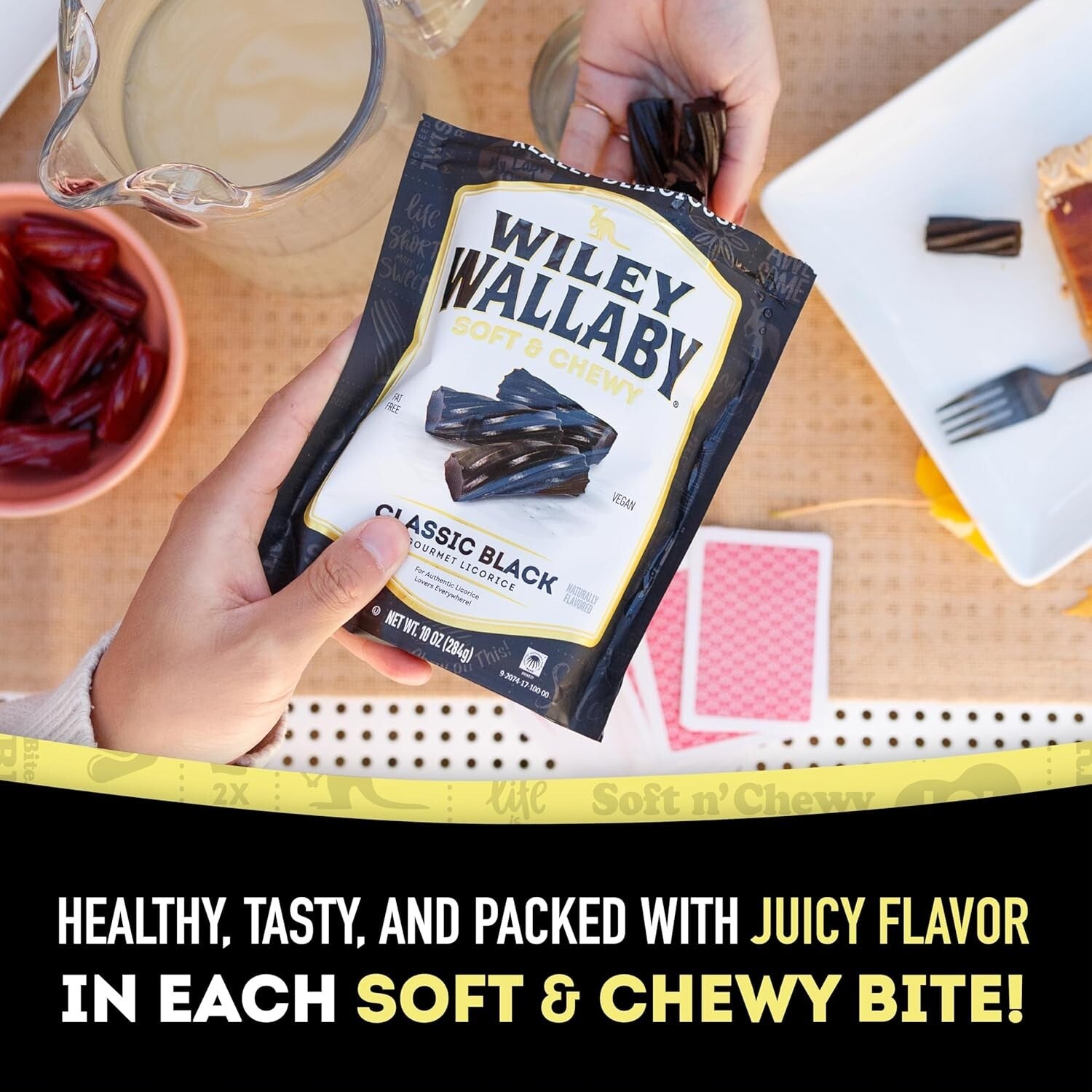 Classic Australian Soft Licorice Candy Twists - 6 Pack, 24oz of Flavor Bliss