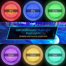 Load image into Gallery viewer, Energy-Saving 35W LED Pool Light with Remote Control - Perfect for Outdoor Pools