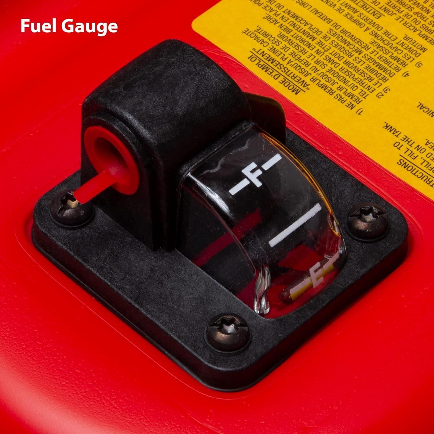 9-Gallon Portable Marine Fuel Container with Vented Cap - Safe & Reliable